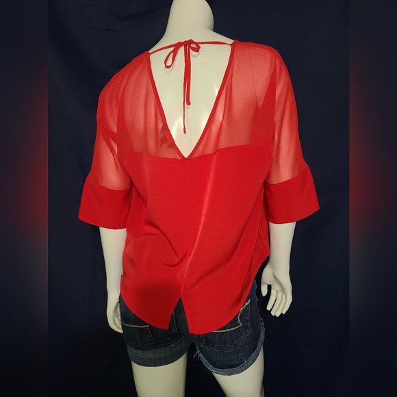 Women's Express Tie Back Top Size XS - Picture 2 of 2